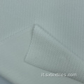 Tocco morbido bianco jacquard in tessuto per indumenti a maglia